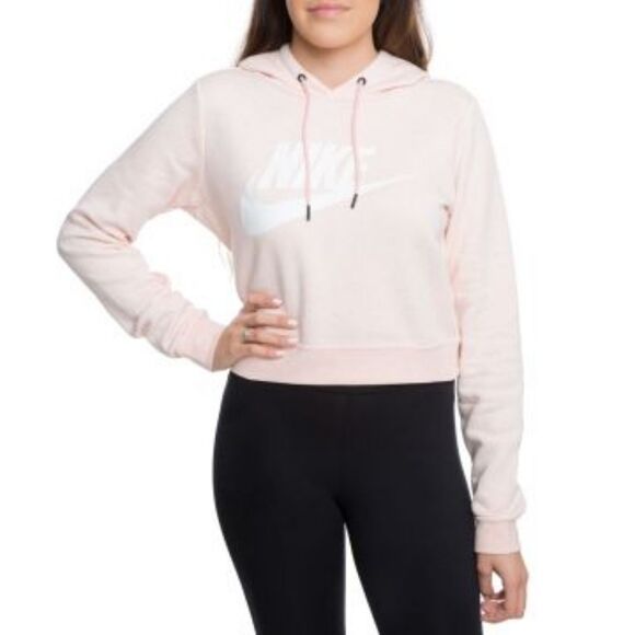 Nike Rally hoodie cropped sweatshirt large - Picture 1 of 6